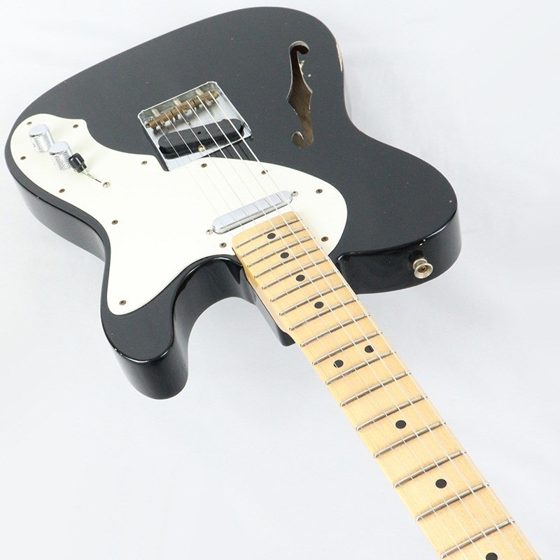 Fender Custom Shop NAMM Limited Custom Built 50s Telecaster Thinline Journeyman Relic (Aged Black) [SN.R139704] 【NAMM 2025 現地選定品】 画像4