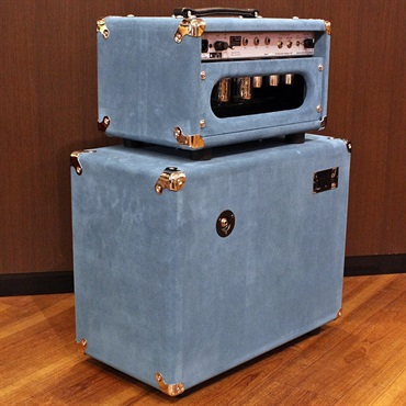 Two-Rock Studio Signature 35W Head / 1x12 Closed Back Cabinet Light Blue Suede Set 画像3