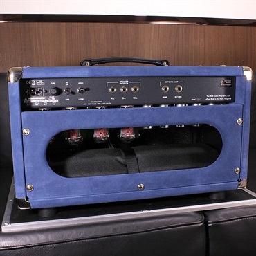 Two-Rock Traditional Clean 100Watt Head / 2x12 Oval Back Cabinet Dark Blue Suede Set 画像6