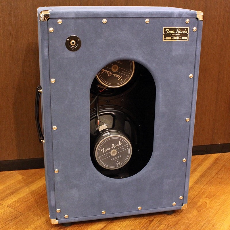 Two-Rock Traditional Clean 100Watt Head / 2x12 Oval Back Cabinet Dark Blue Suede Set 画像8