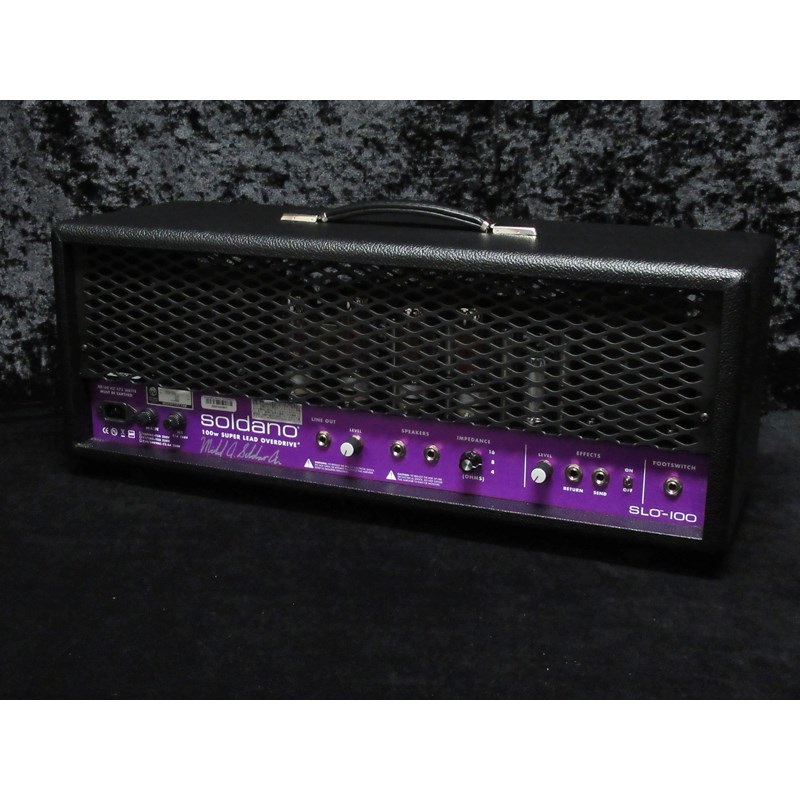 Soldano SLO-100 [Purple Panel] MIKE SOLDANO SIGNED 画像3