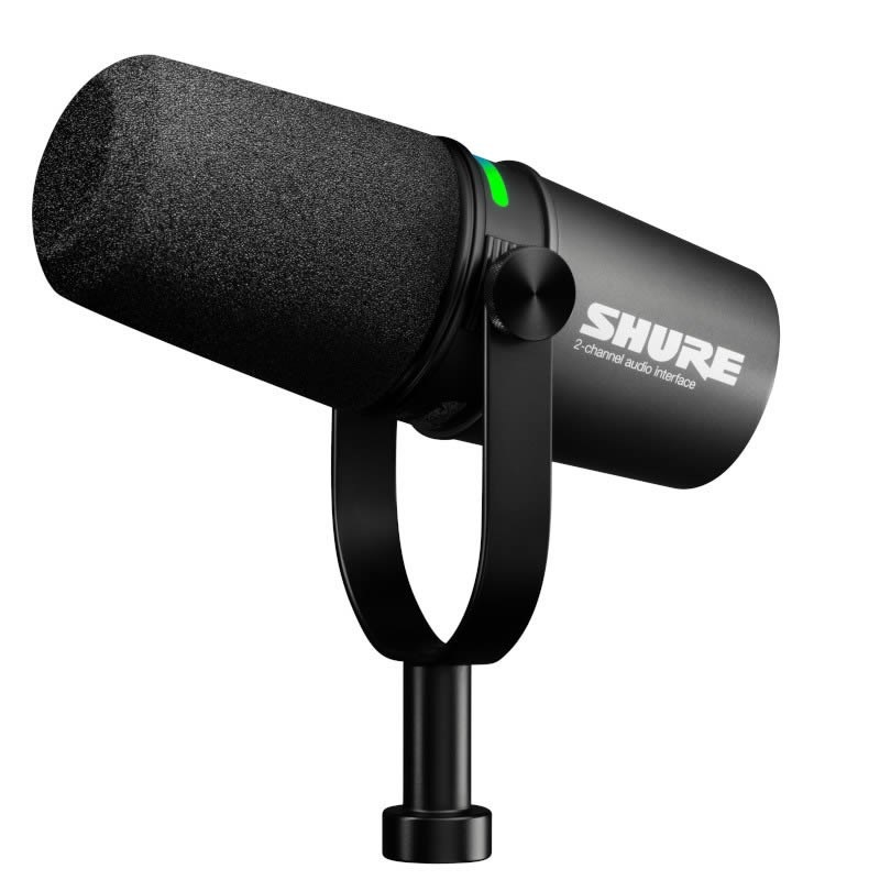 SHURE MV7i(USB-C接続対応ダイナミック型USBマイク・XLR入力対応オーディオインターフェイス)【予約商品・3月5日発売予定】(MV7I-J)(シュア) 画像1