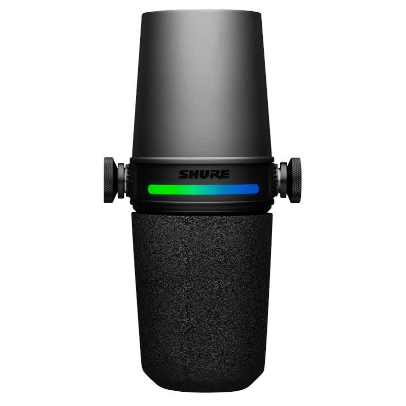 SHURE MV7i(USB-C接続対応ダイナミック型USBマイク・XLR入力対応オーディオインターフェイス)【予約商品・3月5日発売予定】(MV7I-J)(シュア) 画像2