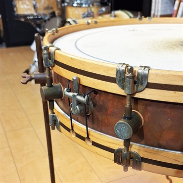 A&F Drum Co 【USED】Gun Shot Snare[Raw Brass Shell 18×4] 画像4