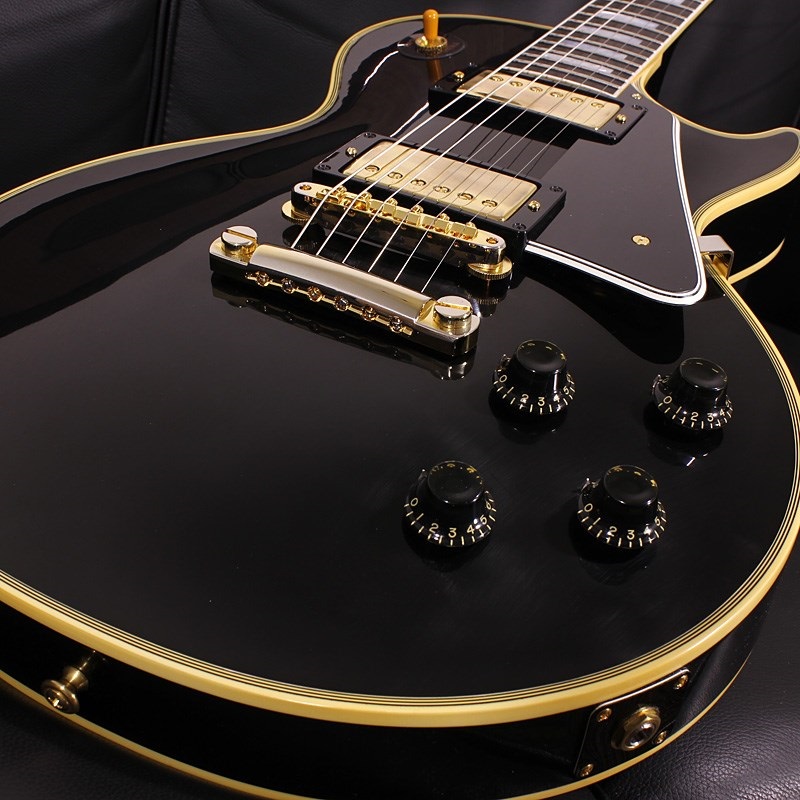 Gibson 1957 Les Paul Custom Reissue 2-Pickup VOS Ebony SN. 742377【セカンドクラス特価】 画像3