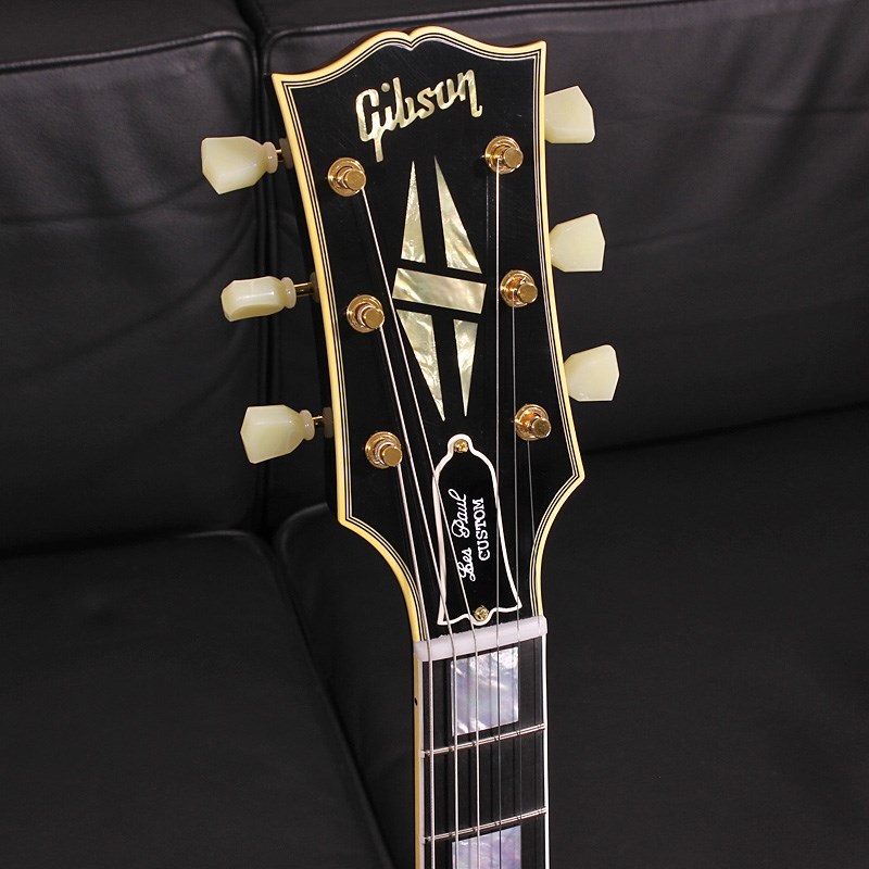 Gibson 1957 Les Paul Custom Reissue 2-Pickup VOS Ebony SN. 742377【セカンドクラス特価】 画像9