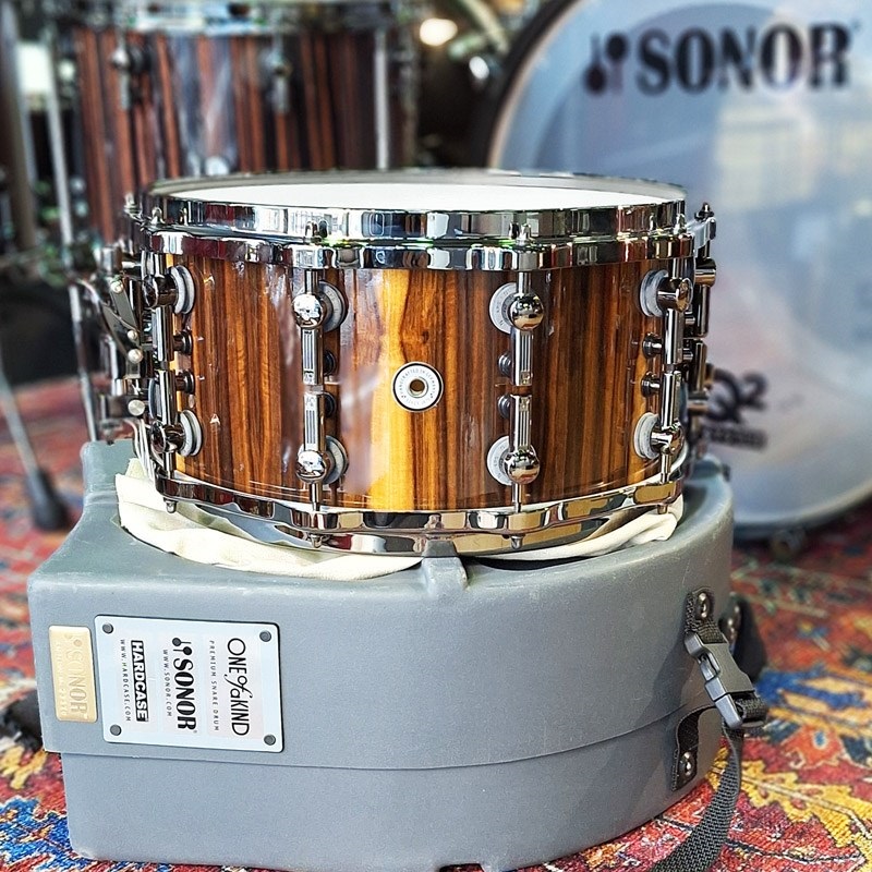 SONOR 【USED】OOAK15-1407SDWD BC [2015：One of A Kind Snare Drum　14×7 - Black Chacate] 【全世界80台限定モデル】 画像2