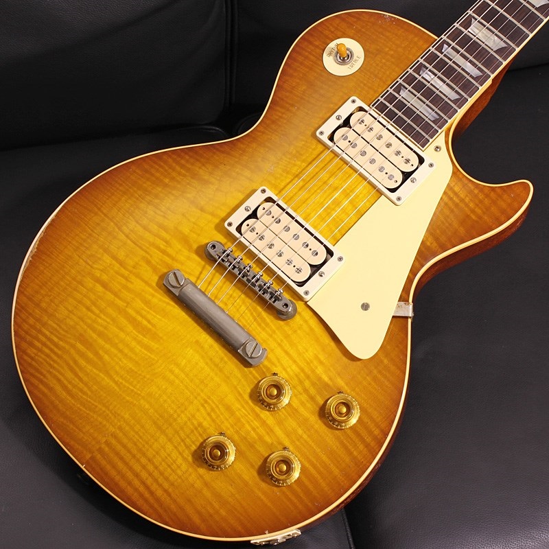 Gibson Murphy Lab 1959 Les Paul Standard Reissue Light Aged Golden Poppy Burst SN. 9 5268 画像2