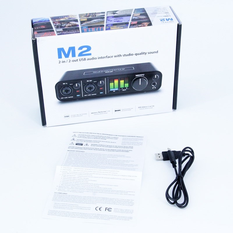 MOTU 【USED】 M2 (モツ)(オーディオインターフェイス) 画像9