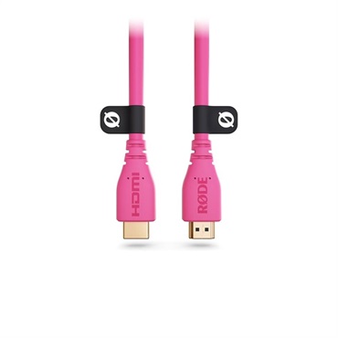 RODE HDMIケーブル 3m(ピンク)(ロード)(4K60p/18Gbps)(HDMI 2.0規格) 画像1