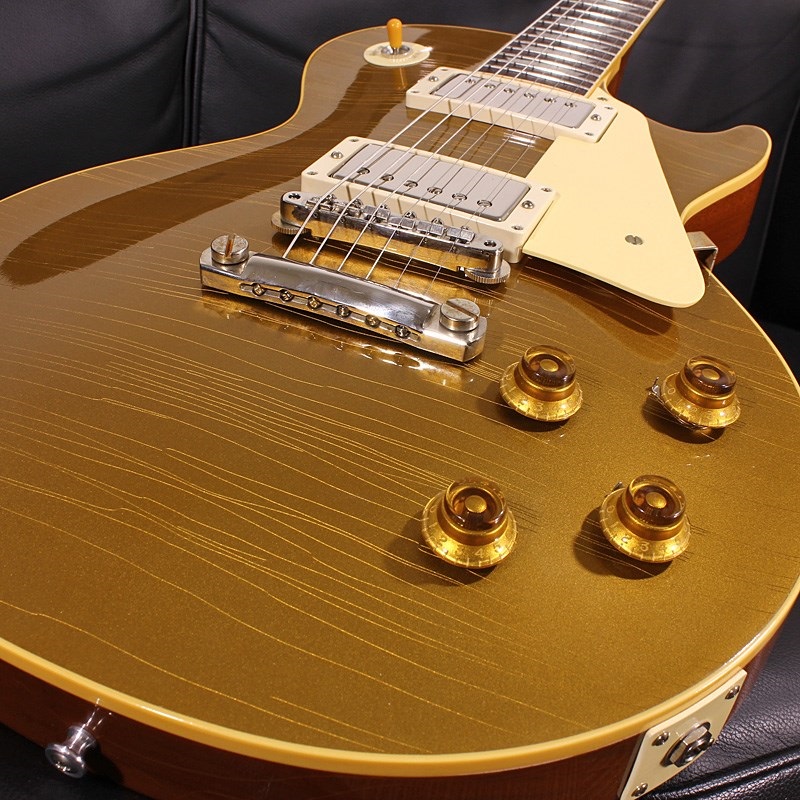 Gibson Murphy Lab 1957 Les Paul Gold Top Reissue Double Gold Ultra Light Aged SN. 741973 画像3