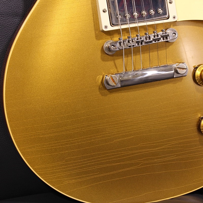 Gibson Murphy Lab 1957 Les Paul Gold Top Reissue Double Gold Ultra Light Aged SN. 741973 画像5