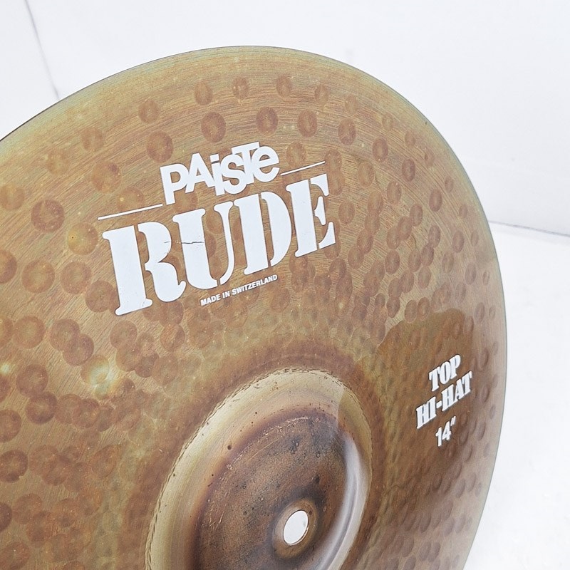 PAiSTe 【USED】RUDE HiHat 14 Pair [Top:886g/Bottom:1164g] 画像4