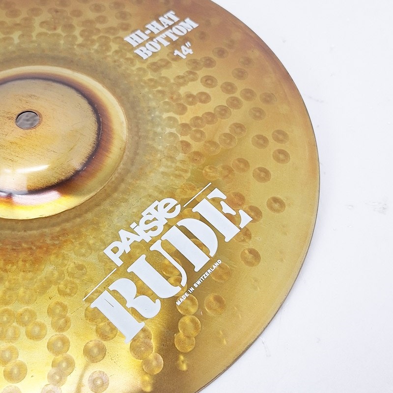 PAiSTe 【USED】RUDE HiHat 14 Pair [Top:886g/Bottom:1164g] 画像7