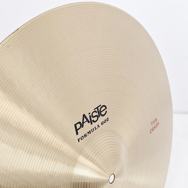 PAiSTe 【USED】Formula 602 Classic Sounds Thin Crash 20 [1894g] 画像3