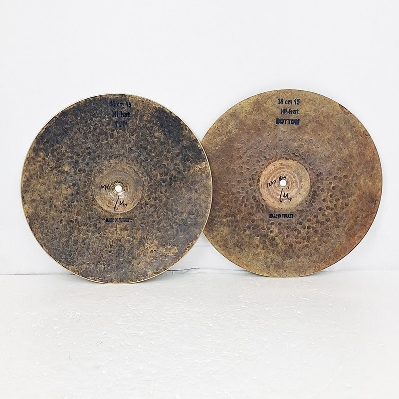 Bosphorus USED 中古 Master Vintage HiHat 15 pair [Top:1072g/Bottom:1280g] 画像1