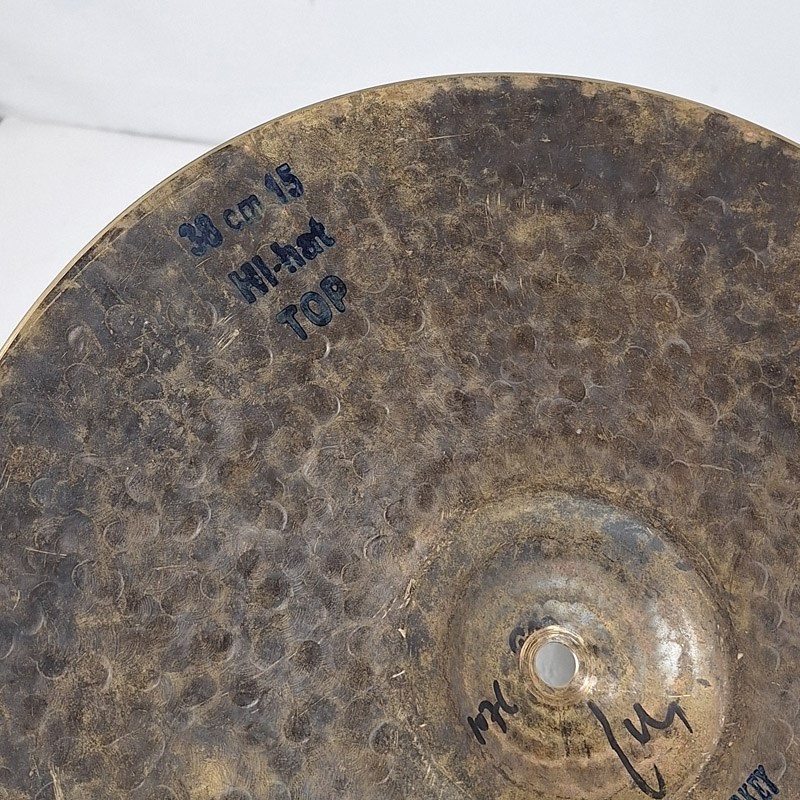 Bosphorus USED 中古 Master Vintage HiHat 15 pair [Top:1072g/Bottom:1280g] 画像9