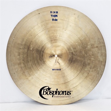 Bosphorus 【USED】Traditional Series Ride Thin 22  [リベットホール×8ヶ所あり/2248g] 画像1