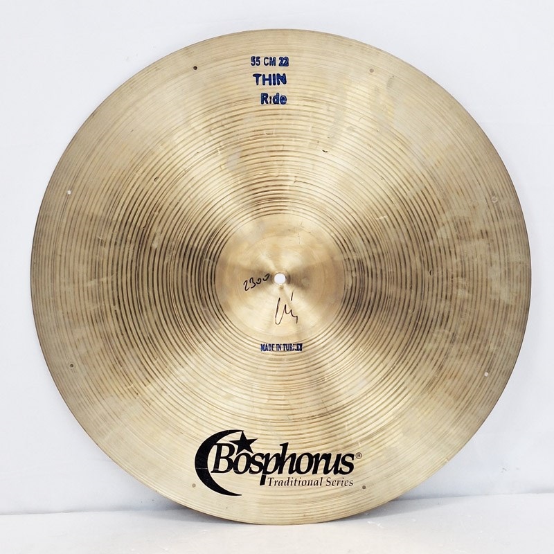 Bosphorus 【USED】Traditional Series Ride Thin 22  [リベットホール×8ヶ所あり/2248g] 画像1