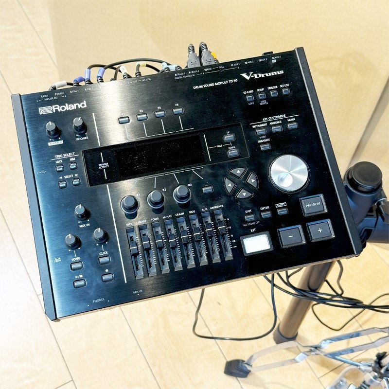 Roland 【USED】TD-50K with KD-120BK& MDS-50K [スネアスタンド・ハイハットスタンド・ドラムスローン付属] 画像4