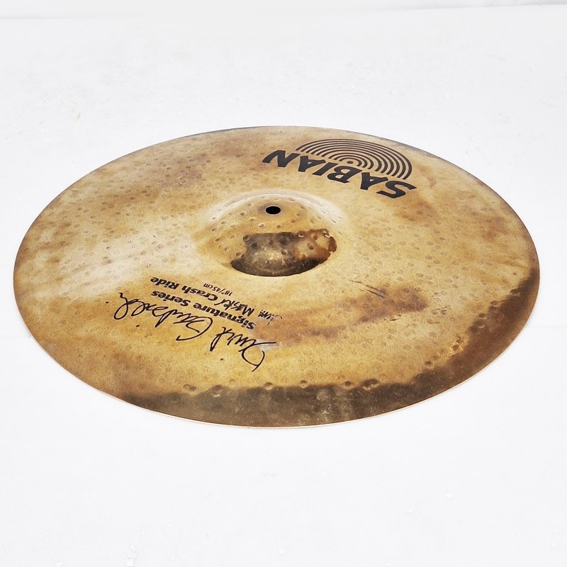 SABIAN 【USED】Jam Master Crash Ride 18 [David Garibaldi Signature/1726g] 画像2
