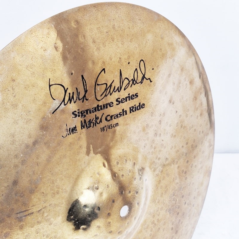 SABIAN 【USED】Jam Master Crash Ride 18 [David Garibaldi Signature/1726g] 画像3