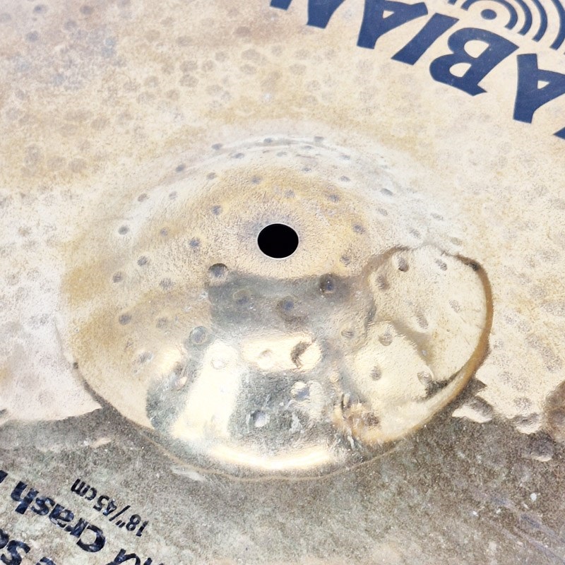 SABIAN 【USED】Jam Master Crash Ride 18 [David Garibaldi Signature/1726g] 画像4