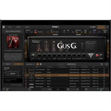 IK Multimedia 【Total TONEX Tone Spectacularプロモ！】TONEX Gus G. Tone Asylum (アイケーマルチメディア)(トーンエックス)(ガスジー)(代引不可)(オンライン納品) 画像1