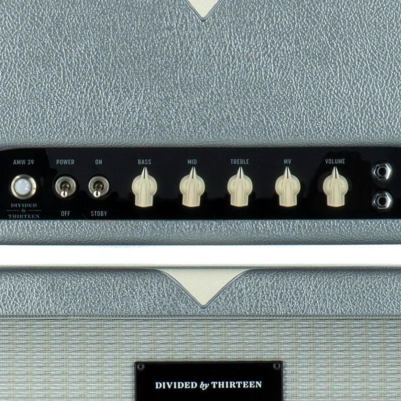 Divided by 13 AMW39Head  w/1x12RB Cabinet 【silver tolex， ivory bronco v】（ディバイデット） 画像5