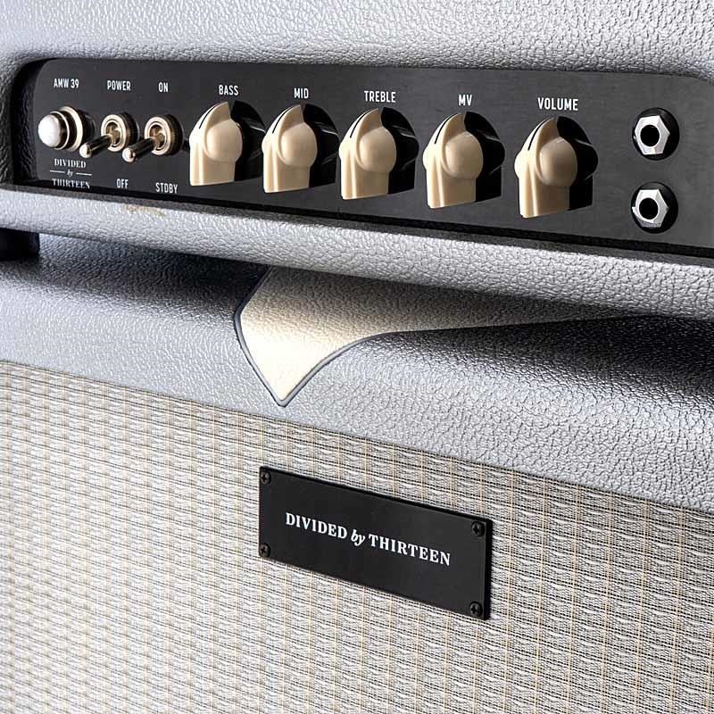 Divided by 13 AMW39Head  w/1x12RB Cabinet 【silver tolex， ivory bronco v】（ディバイデット） 画像7