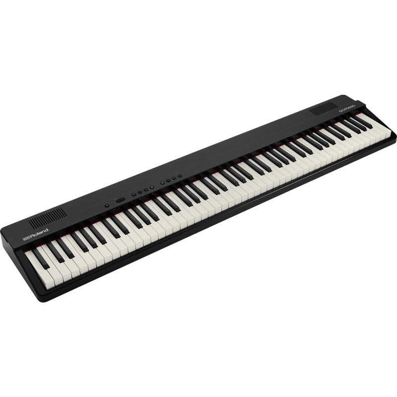 Roland ローランド GO:PIANO88 (GO-88PX) スタートセットC デジタルピアノ 電子ピアノ 軽量 88鍵 セミウェイテッド鍵盤 USB MIDIキーボード Bluetooth対応 Roland Piano App対応  エントリーキーボード Entry Keyboard（代引不可） 画像1