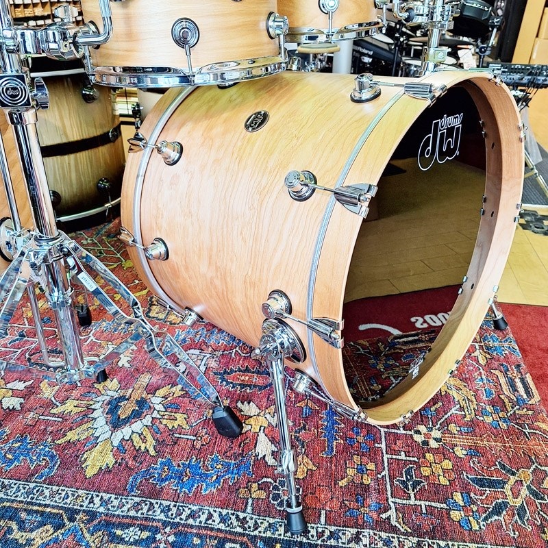 dw Performance Limited Edition Birch 4pc Drum Kit [BD22，FT16，TT12&10/Natural Satin Oil] 画像6
