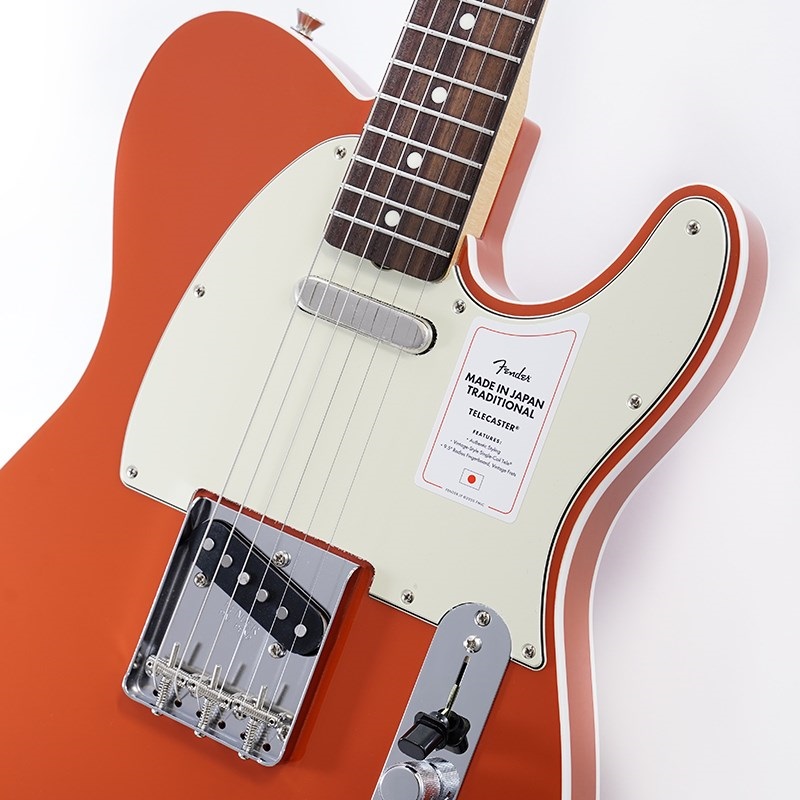 Fender Made in Japan Traditional 60s Telecaster Custom (Fiesta Red/Rosewood)【Fender The Spring Summer 2025 Campaign】 画像3