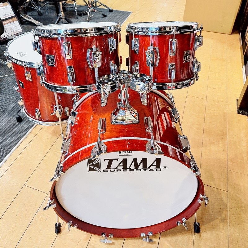 TAMA 【TAMA 50th LIMITED】 SU42RS-CHW [SUPERSTAR REISSUE 4pcs Shell Kit／チェリー・ワイン] 【店頭展示特価品】 画像4