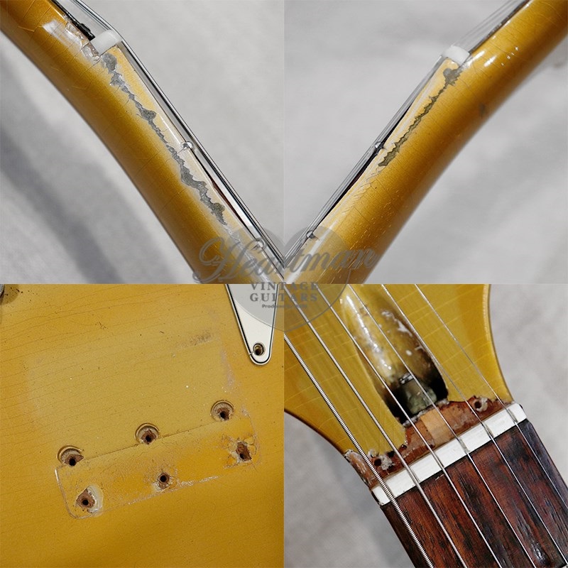 Gibson VINTAGE Firebird III Non Reverse Version '65 Golden Mist Poly 画像5