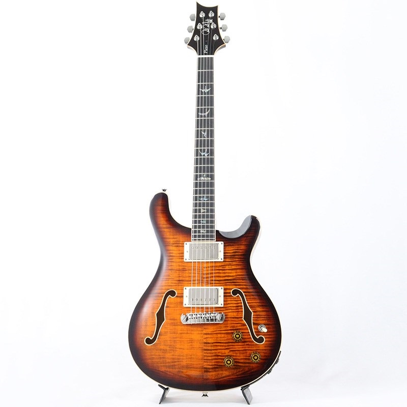 P.R.S. SE Hollowbody II Piezo (Orange Tiger Smokeburst) 画像1