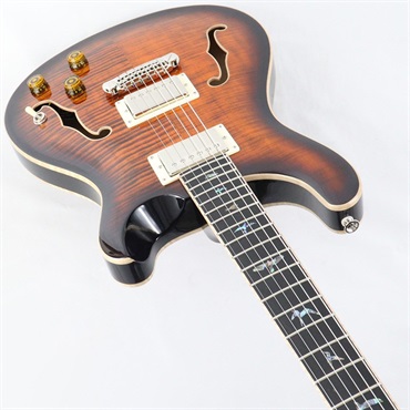 P.R.S. SE Hollowbody II Piezo (Orange Tiger Smokeburst) 画像4