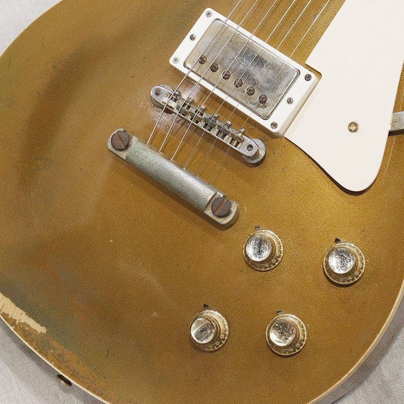 Gibson VINTAGE Les Paul Standard w/Crown Inlay '68 Goldtop Conversion 画像4