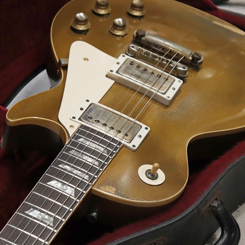 Gibson VINTAGE Les Paul Standard w/Crown Inlay '68 Goldtop Conversion 画像5