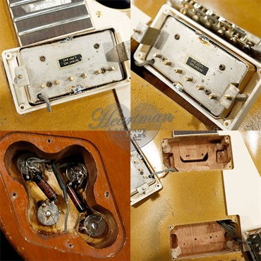 Gibson VINTAGE Les Paul Standard w/Crown Inlay '68 Goldtop Conversion 画像6