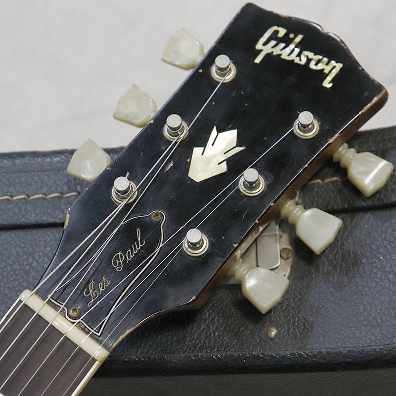 Gibson VINTAGE Les Paul Standard w/Crown Inlay '68 Goldtop Conversion 画像10