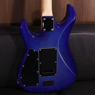 JAMES TYLER Studio Elite HD Quilt Maple Top Transparent Blue Burst Matching Color Head Stock SN. 25134 画像7