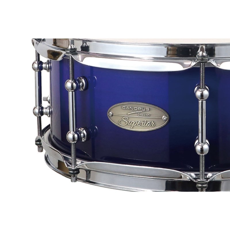 CANOPUS SM-1465 SP-RBF [Session Superior Snare Drum 14''×6.5'' - Russet Brown Fade LQ] 画像1