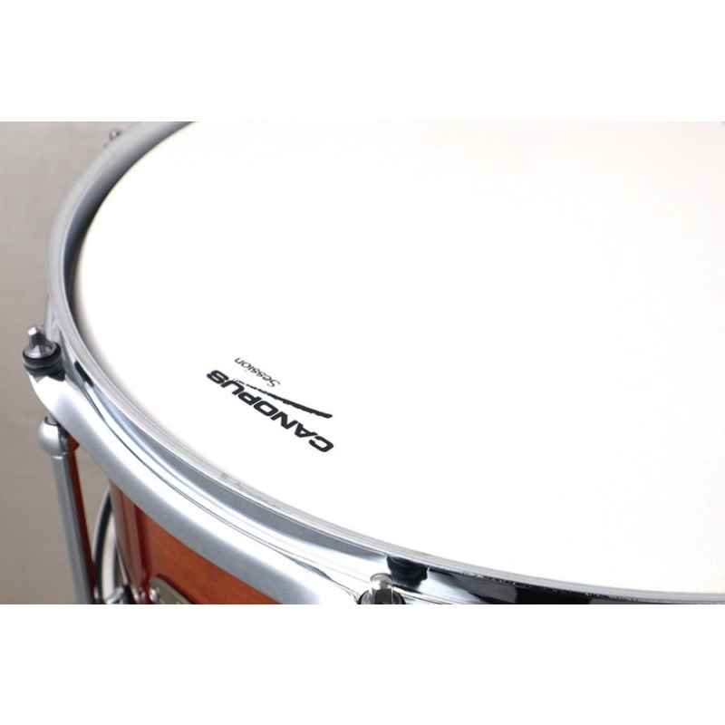 CANOPUS SM-1465 SP-RBF [Session Superior Snare Drum 14''×6.5'' - Russet Brown Fade LQ] 画像3