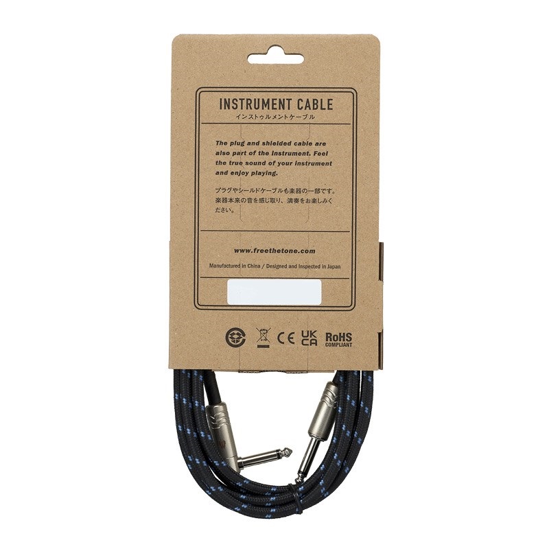 Free The Tone CU-7030 INSTRUMENT CABLE 5m S/L 画像1