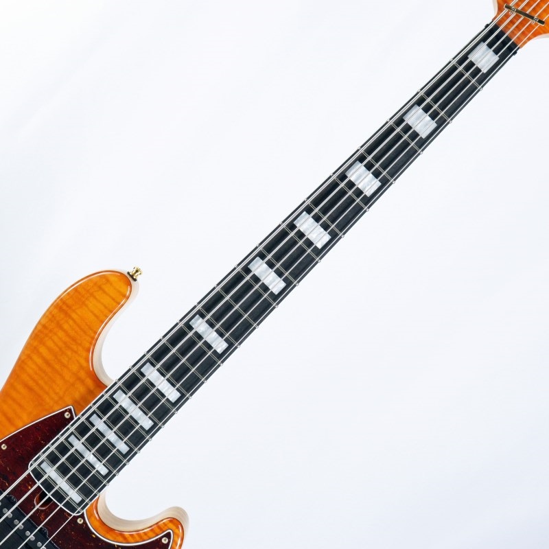 MAYONES Jabba Custom 5 1Pcs 5A Flame Maple Top w/Tortoise PG (Trans Orange Gloss) 【50周年記念 超得クーポン5%OFF対象品】 画像2