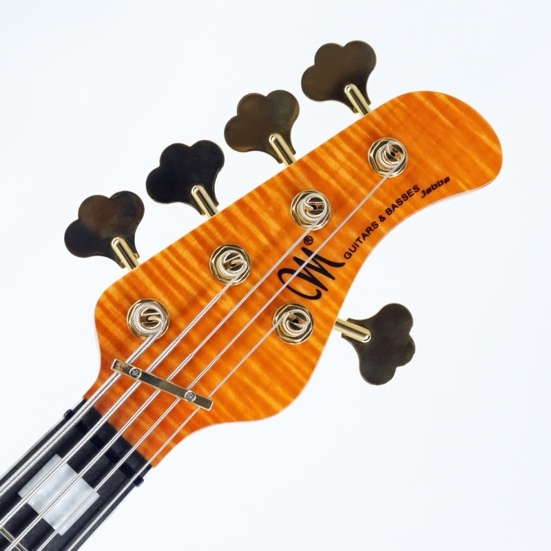 MAYONES Jabba Custom 5 1Pcs 5A Flame Maple Top w/Tortoise PG (Trans Orange Gloss) 【50周年記念 超得クーポン5%OFF対象品】 画像3