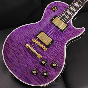 Gibson 1968 Les Paul Custom 5A Quilt Maple Top Gloss Trans Purple SN. 408768 画像2