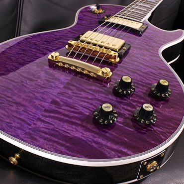 Gibson 1968 Les Paul Custom 5A Quilt Maple Top Gloss Trans Purple SN. 408768 画像3