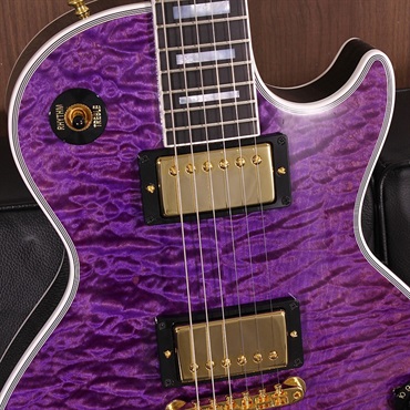 Gibson 1968 Les Paul Custom 5A Quilt Maple Top Gloss Trans Purple SN. 408768 画像4
